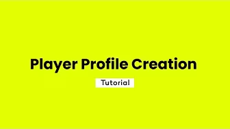 Player Profile Creation