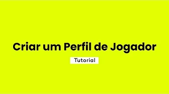Criar um Perfil de Jogador